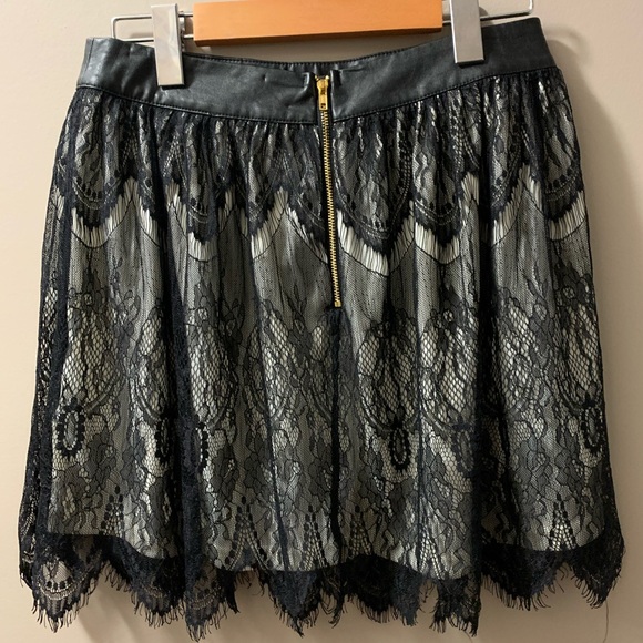 Anthro. Pins & Needles Lace Skirt - Picture 3 of 5